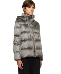 Max Mara Med Gray The Cube Spaces Down Jacket