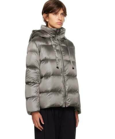 Max Mara Med Gray The Cube Spaces Down Jacket