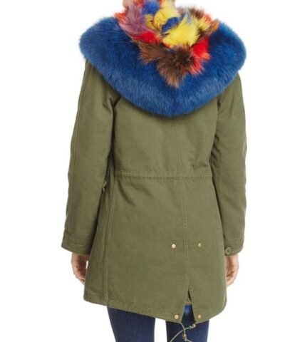 Maximilian Patchwork Fox Fur Lined Parka