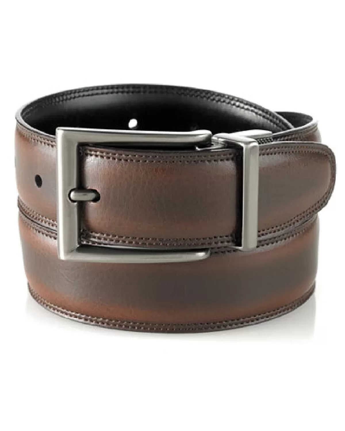 Perry Ellis Leather Reversible Belt