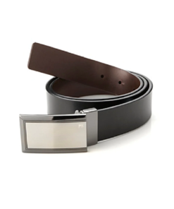Perry Ellis Plaque Reversible Belt