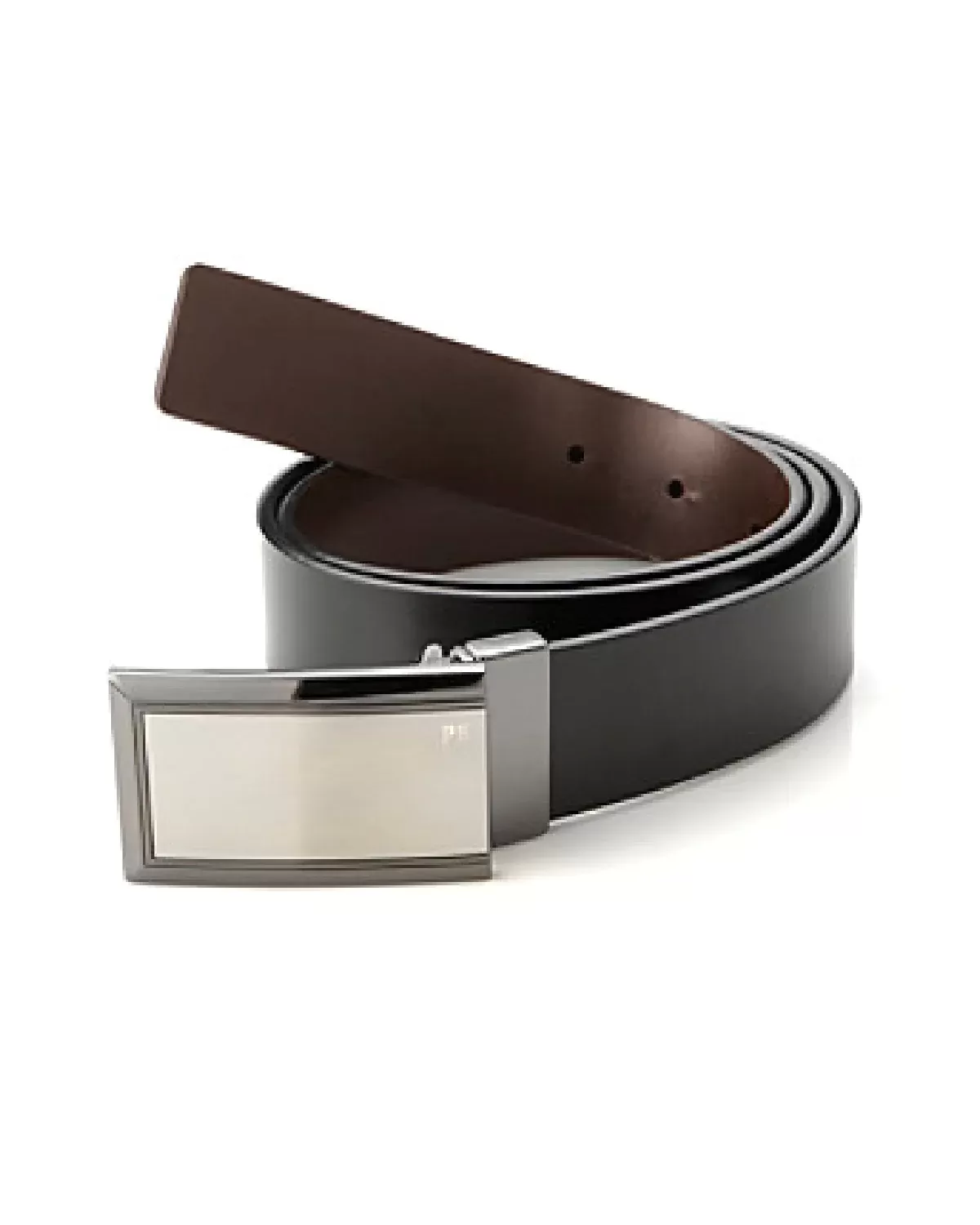 Perry Ellis Plaque Reversible Belt