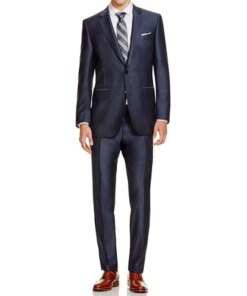 Canali Birdseye Firenze Regular Fit Suit