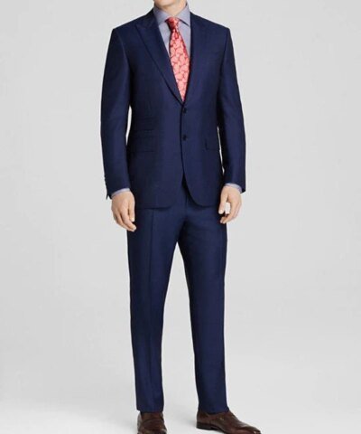 Canali Birdseye Regular Fit Suit