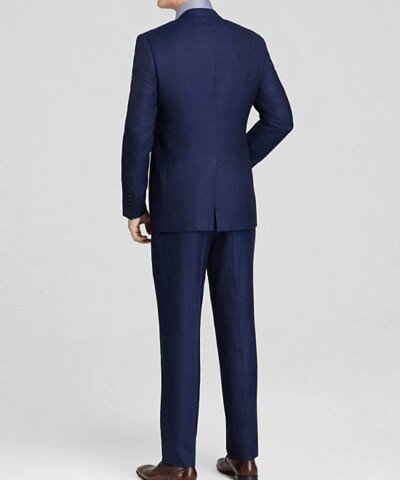 Canali Birdseye Regular Fit Suit-CANALI-Fashionbarn shop