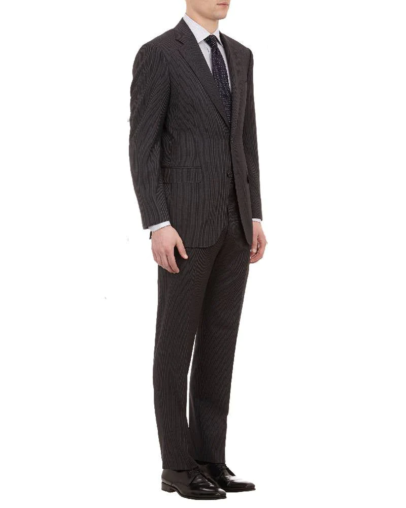 CANALI Narrow-Stripe "C Contemporary" Two-Button Suit-CANALI-Fashionbarn shop