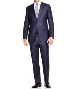 Canali Windowpane Firenze Regular Fit Suit