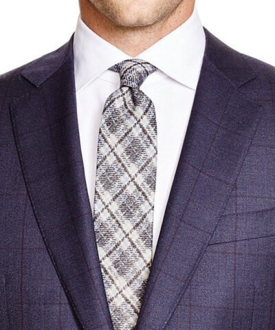 Canali Windowpane Firenze Regular Fit Suit-CANALI-Fashionbarn shop