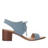 MICHAEL Michael Kors Women's Blue Estela Mid Sandals