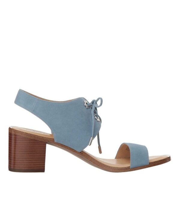 MICHAEL Michael Kors Women's Blue Estela Mid Sandals