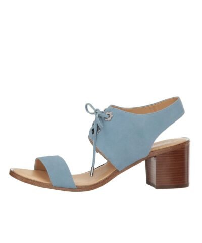 MICHAEL Michael Kors Women's Blue Estela Mid Sandals