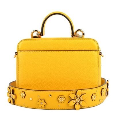 MICHAEL Michael Kors Mott Mini Sunflower Leather Crossbody