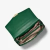 Michael Kors SoHo Large Quilted Leather Shoulder Bag, Green