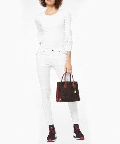 Michael Michael Kors Mercer Medium Logo Accordion Crossbody