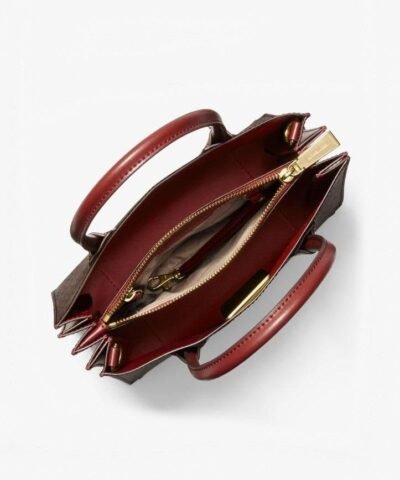 Michael Michael Kors Mercer Medium Logo Accordion Crossbody