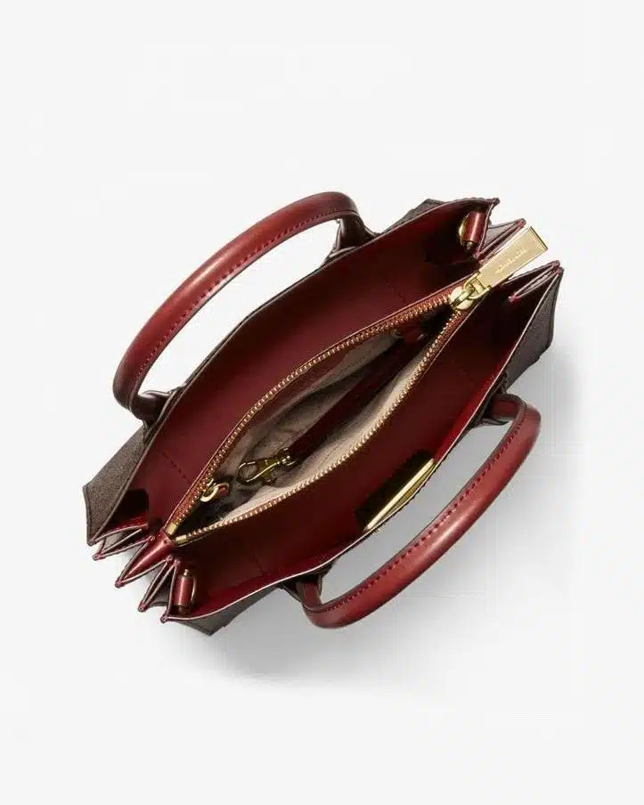 Michael Michael Kors Mercer Medium Logo Accordion Crossbody