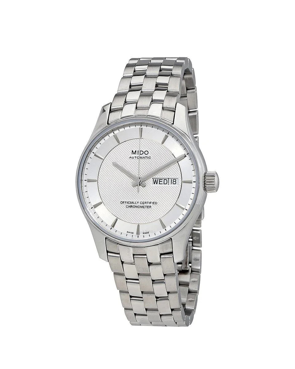 MIDO Belluna Chronometer Silver Watch Automatic