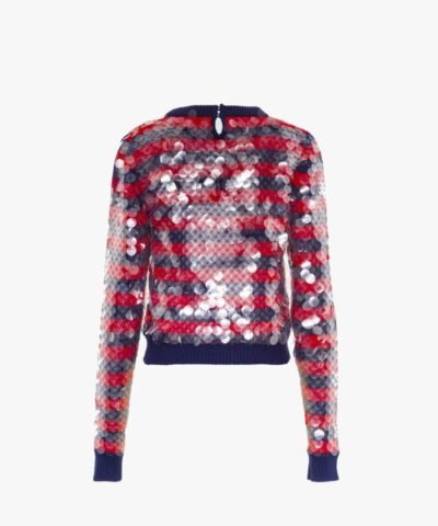 Miu Miu Embroidered Wool Sweater