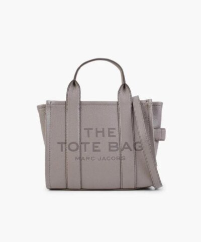 Marc Jacobs The Leather Mini Tote Bag In Cement
