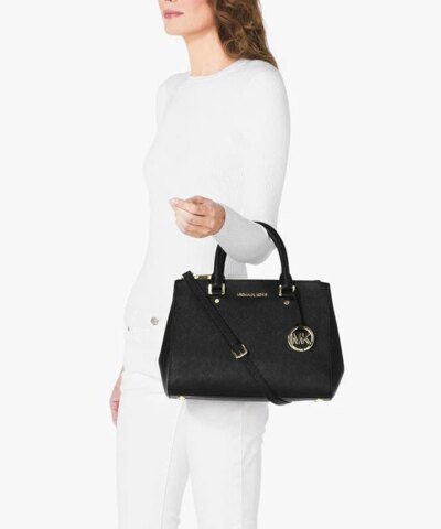 Michael Kors Sutton Medium Saffiano Leather Satchel