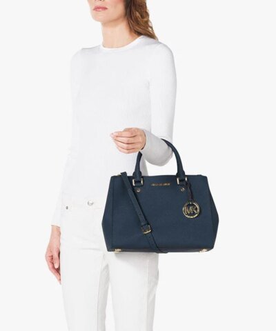 Michael Kors Sutton Medium Saffiano Leather Satchel