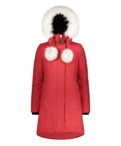 Moose Knuckles Stirling Parka, Red