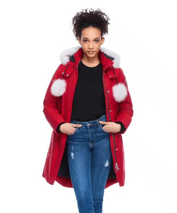 Moose Knuckles Stirling Parka, Red