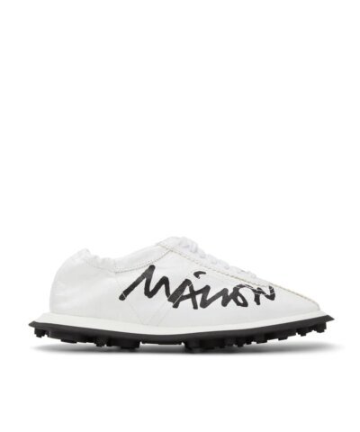 MM6 Maison Margiela White 6 Racer Sneakers