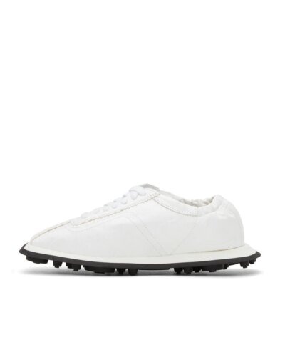 MM6 Maison Margiela White 6 Racer Sneakers