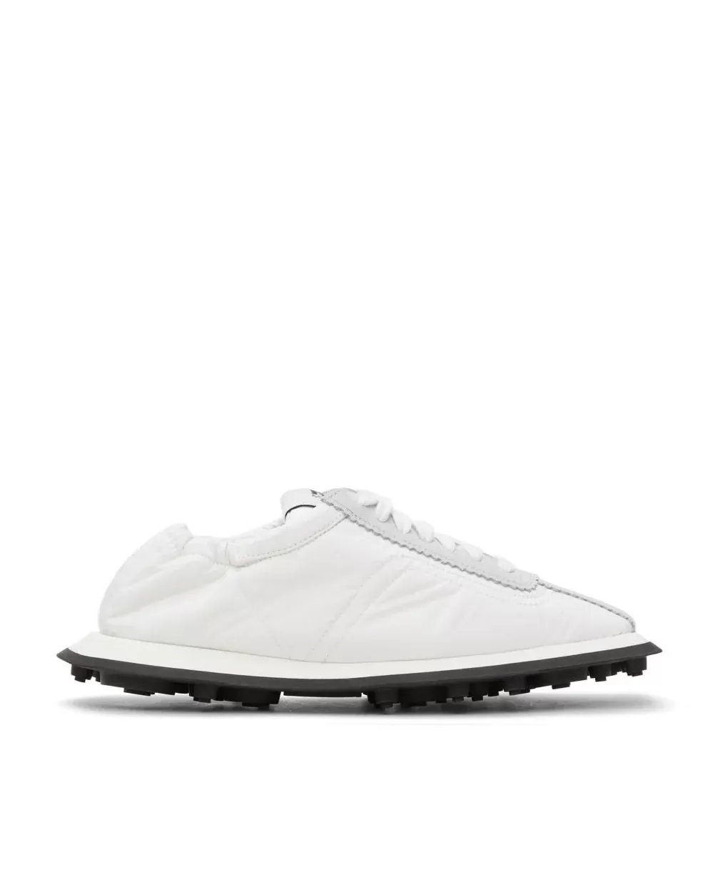 MM6 Maison Margiela White & Grey 6 Racer Sneakers