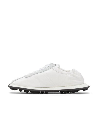 MM6 Maison Margiela White & Grey 6 Racer Sneakers