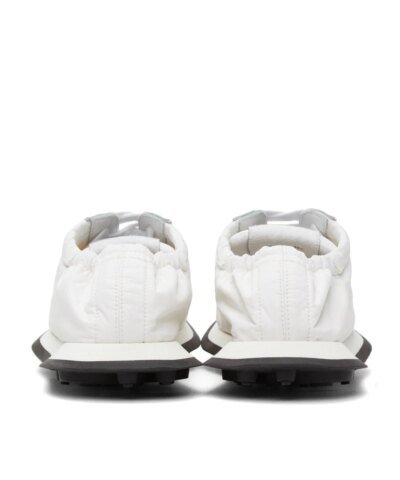 MM6 Maison Margiela White & Grey 6 Racer Sneakers