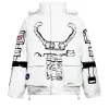 13 De Marzo x NASA Astronaut Teddy Bear Painted Down Jacket White