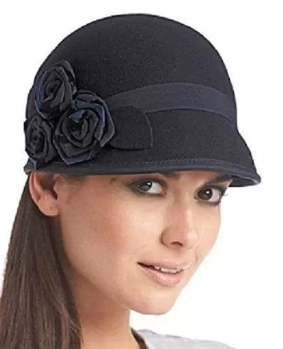 Nine West Felt Cap with Rosettes - Fashionbarn shop - 2