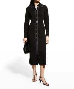 Tory Burch Jersey Knit Polo Dress