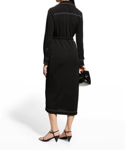 Tory Burch Jersey Knit Polo Dress
