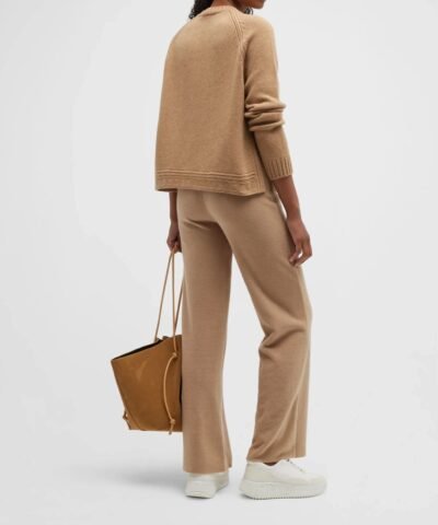 Lore Piana Girocollo Grassmoor Cashmere Sweater