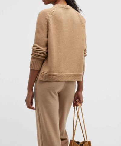 Lore Piana Girocollo Grassmoor Cashmere Sweater