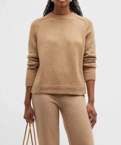 Lore Piana Girocollo Grassmoor Cashmere Sweater