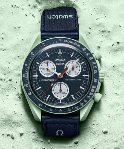 Swatch x Omega Bioceramic Moonswatch Mission to Earth SO33G100