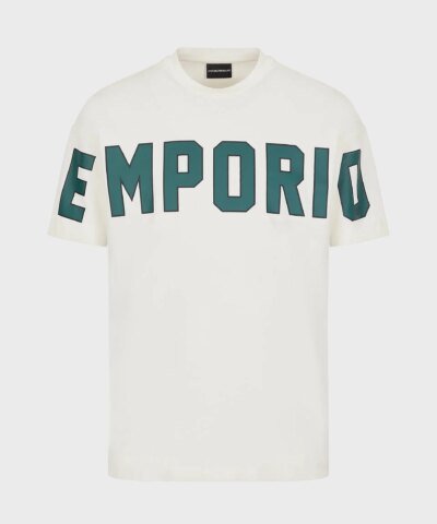 Emporio Armani Cotton Logo-Print T-Shirt