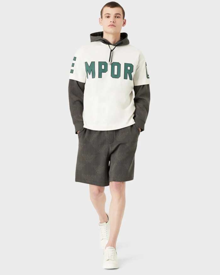 Emporio Armani Cotton Logo-Print T-Shirt