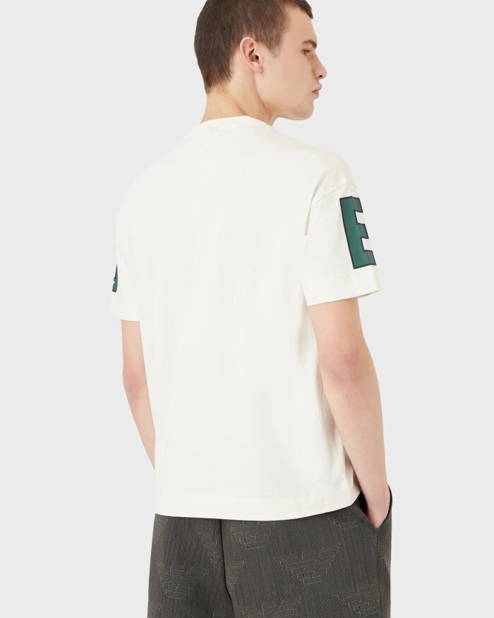 Emporio Armani Cotton Logo-Print T-Shirt