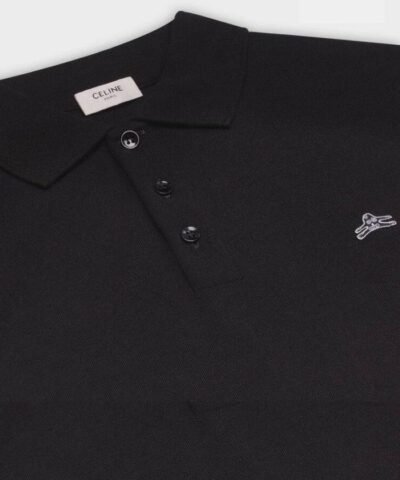 Celine Men's Cotton Polo Shirt