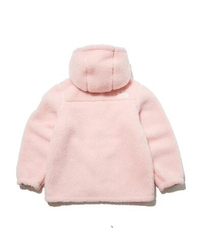 The North Face Kids "Save the Earth" Fleece Hoodie In Pink