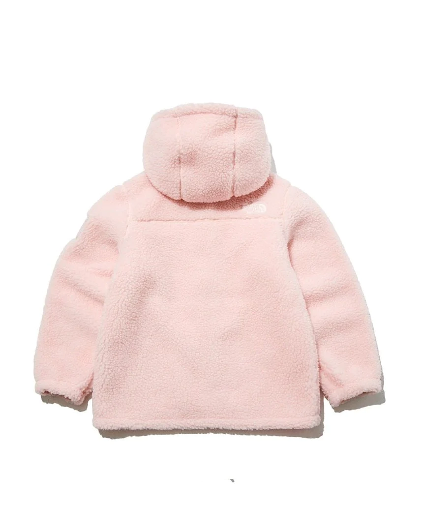 The North Face Kids "Save the Earth" Fleece Hoodie In Pink