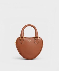 Celine Medium Heart In Smooth Calfskin Shoulder Bag