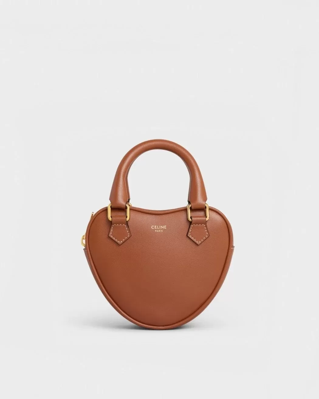 Celine Medium Heart In Smooth Calfskin Shoulder Bag