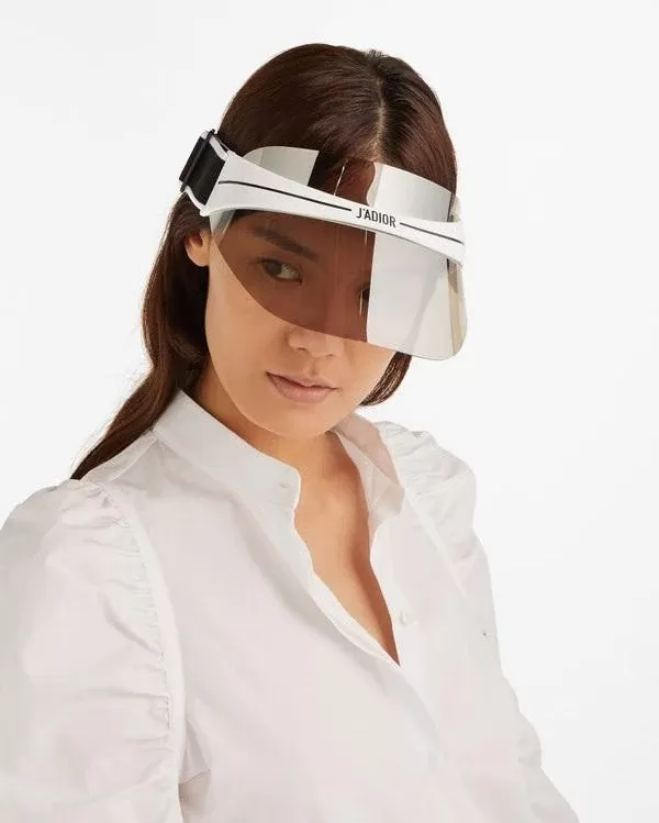 Dior DiorClub1 HYM White/Grey Visor