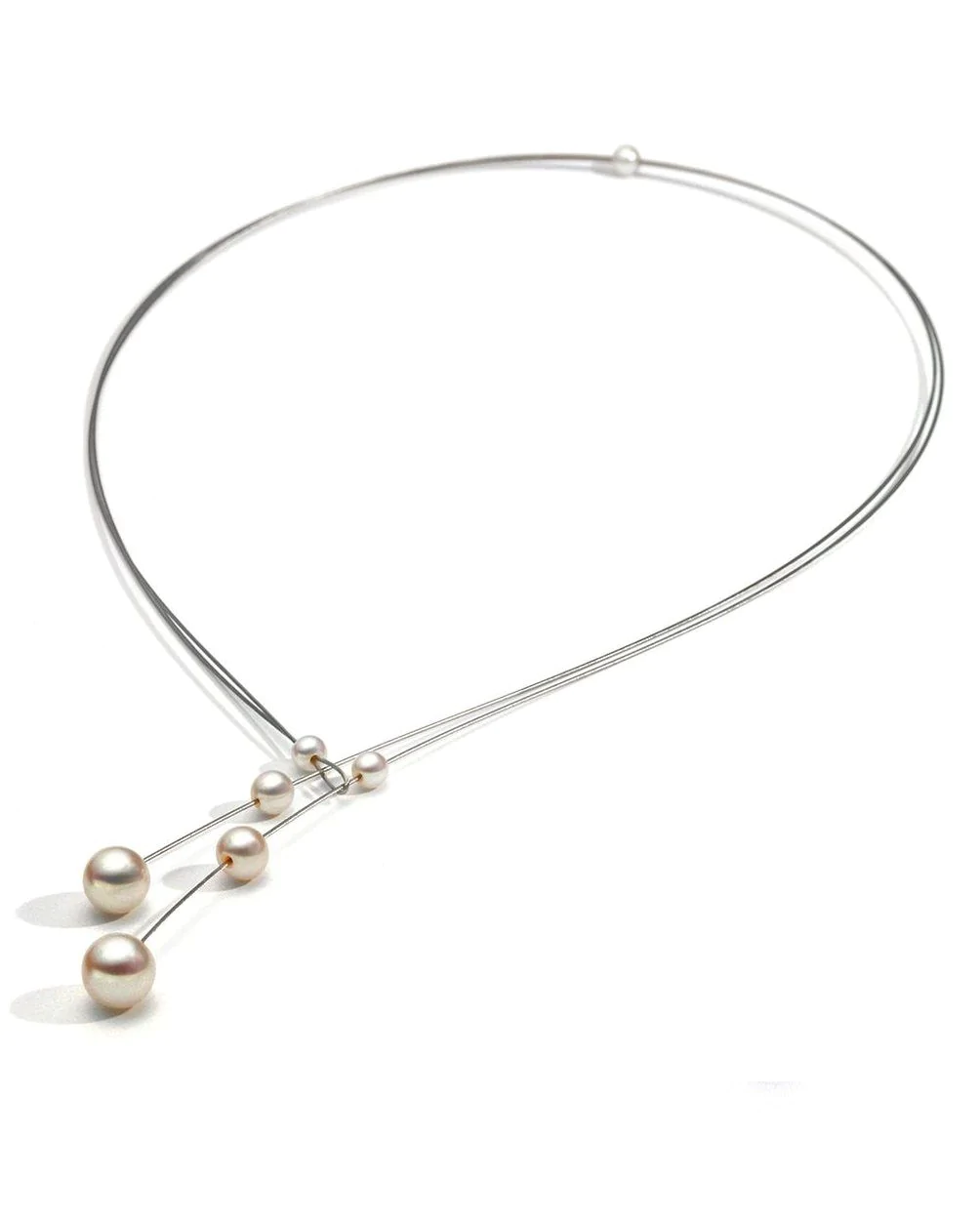 Eva Strepp Pearl Strand Collar Necklaces